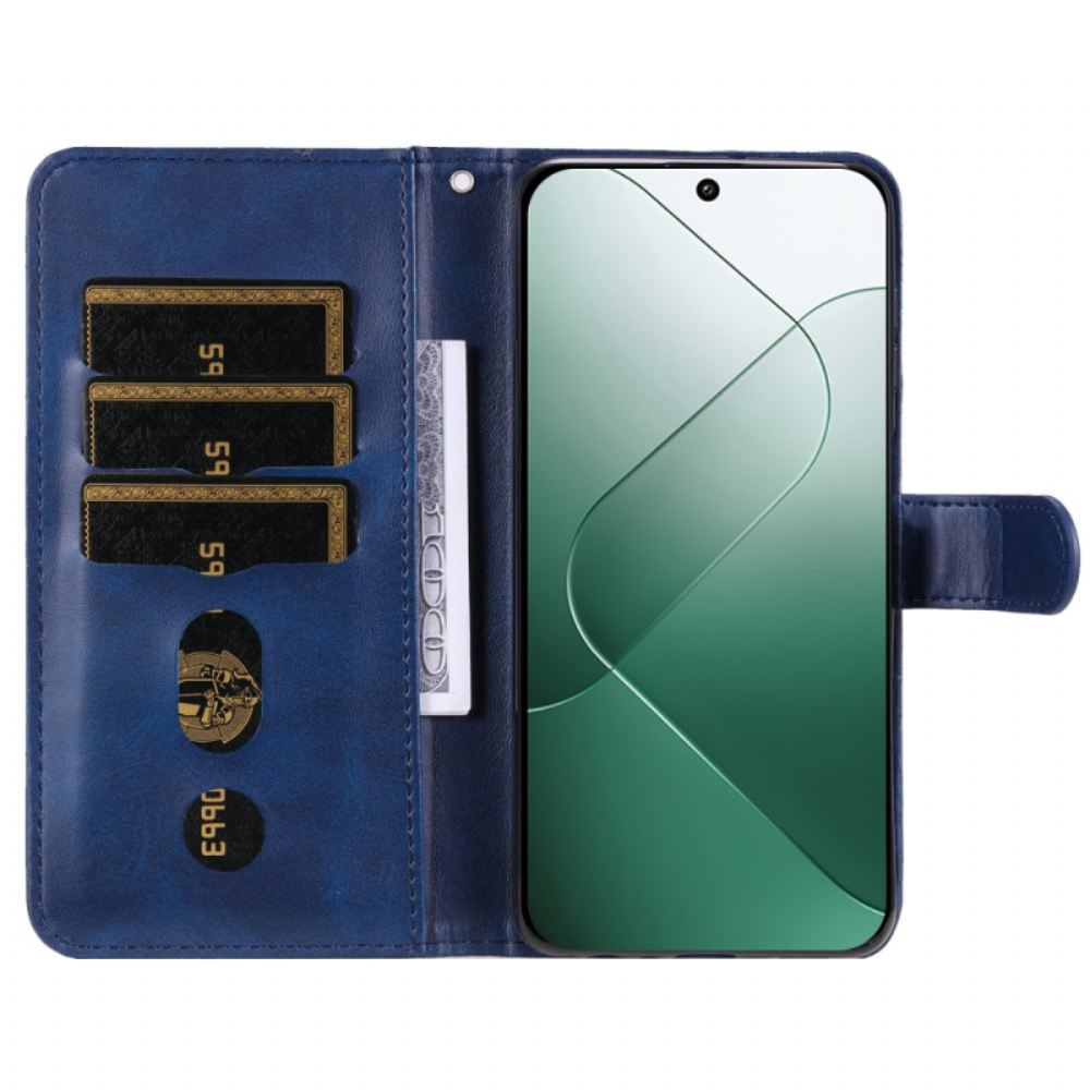Peněženková Pouzdra Xiaomi 14 Kryty Na Mobil Peněženka Na Mince