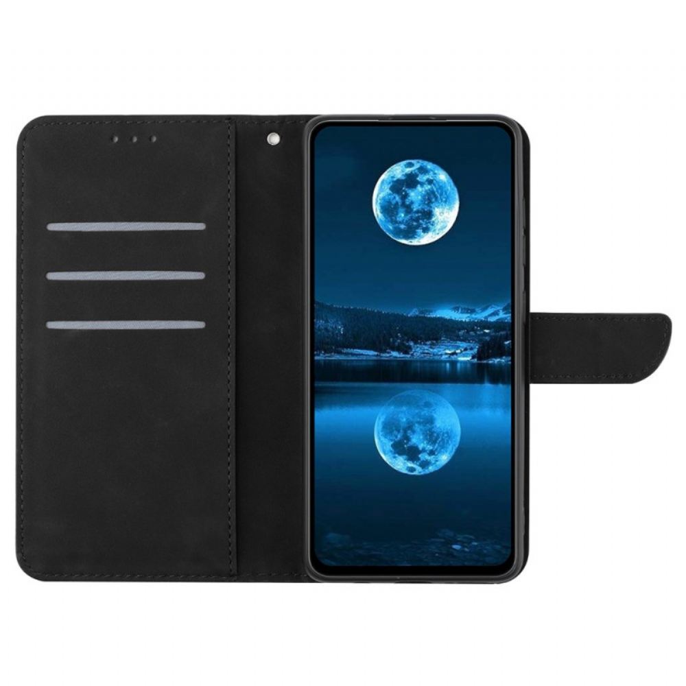 Peněženková Pouzdra Xiaomi 14 Kryty Na Mobil Čáry A Kresby