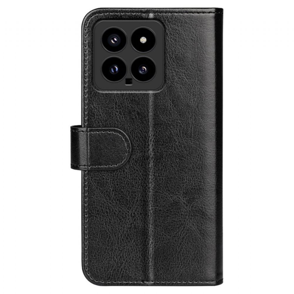 Peněženková Pouzdra Xiaomi 14 Vintage Umělá Kůže