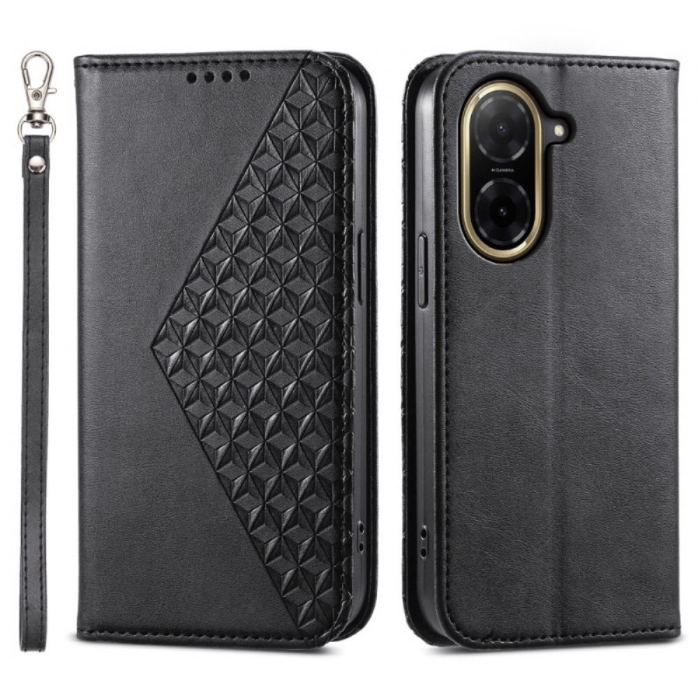 Kožené Pouzdro Folio Poco C71 Vzor