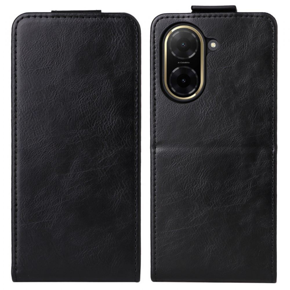 Kožený Kryt Poco C71 Design S Vertikální Klopou