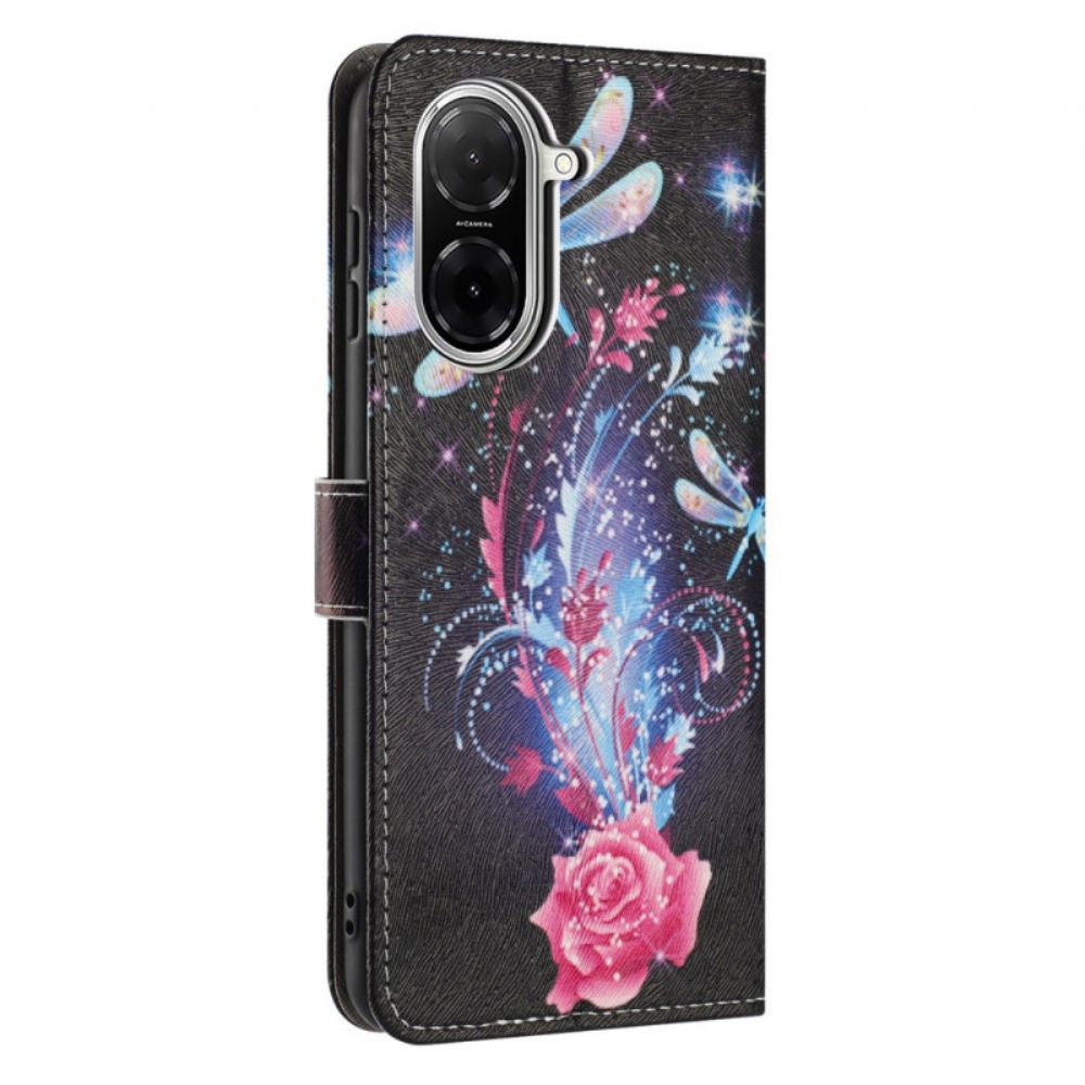 Kožený Kryt Poco C71 Let Vážek