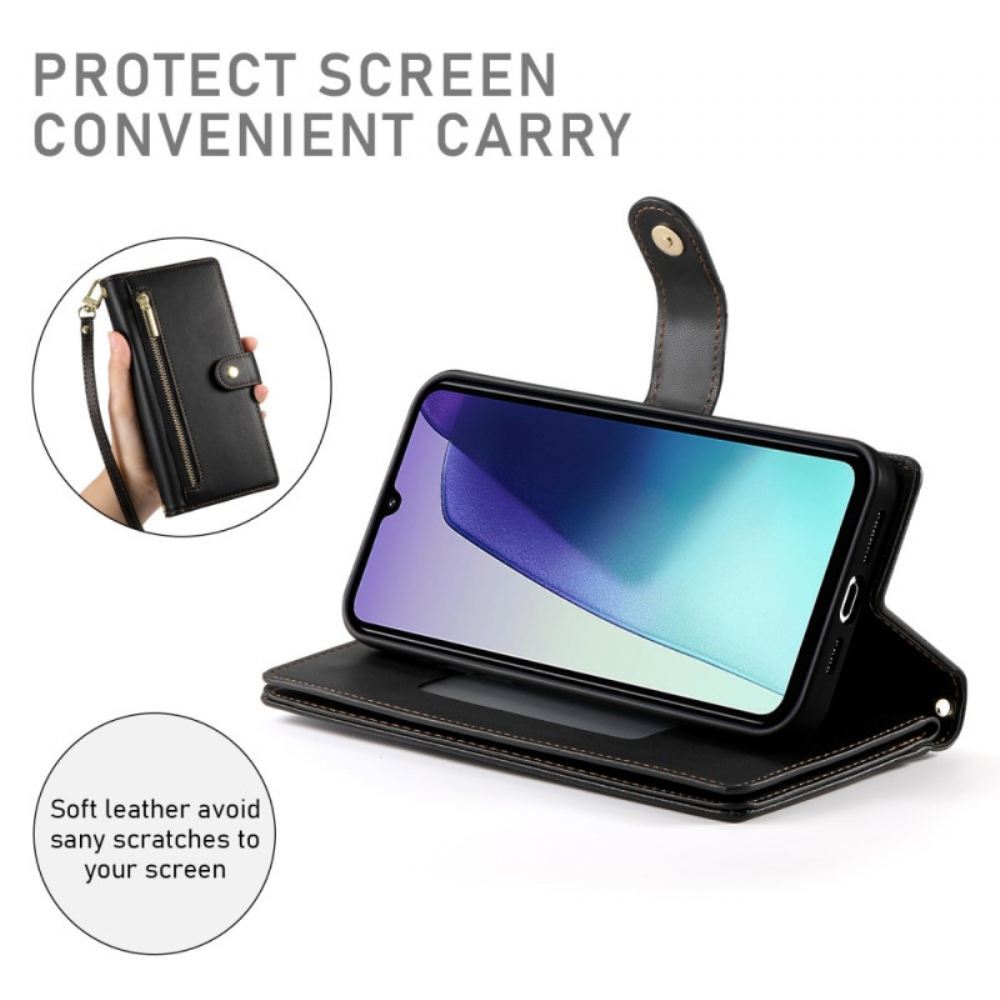 Kožený Kryt Poco C71 Popruh A Rameno Popruh