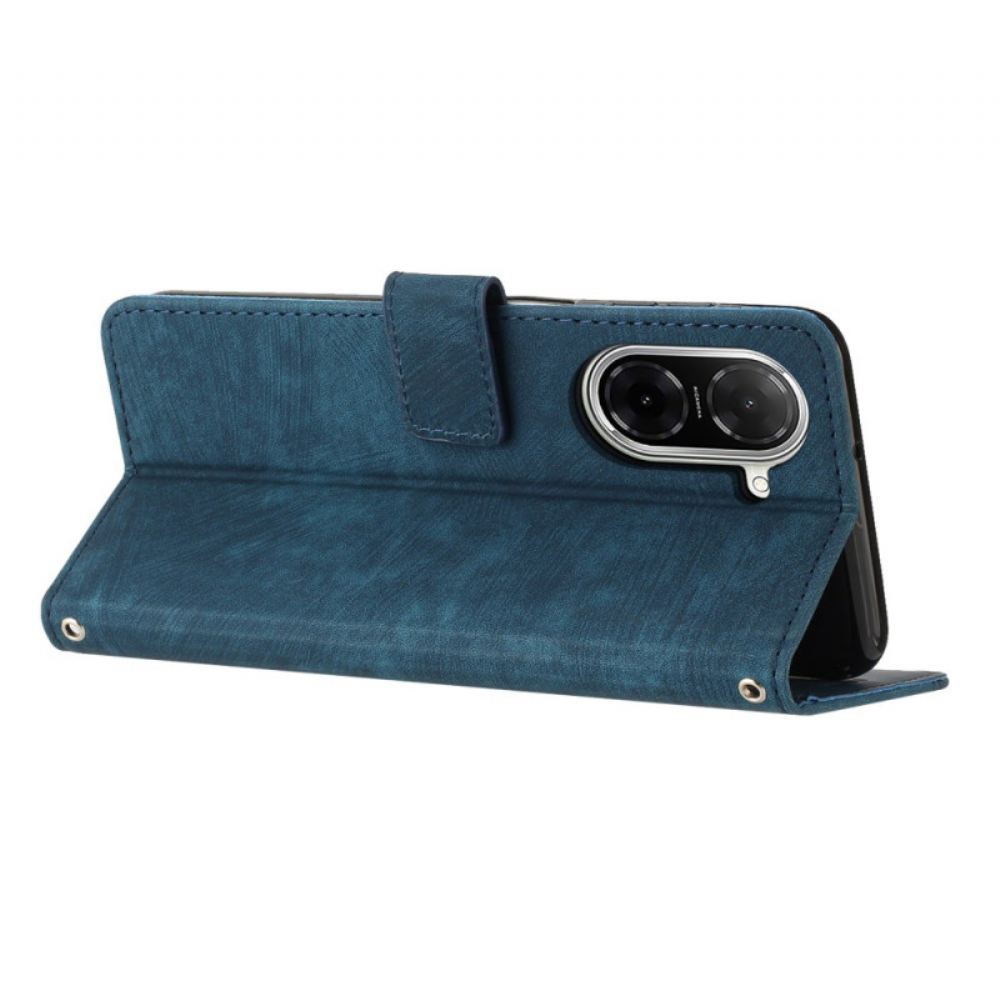 Kožený Kryt Poco C71 Retro Design