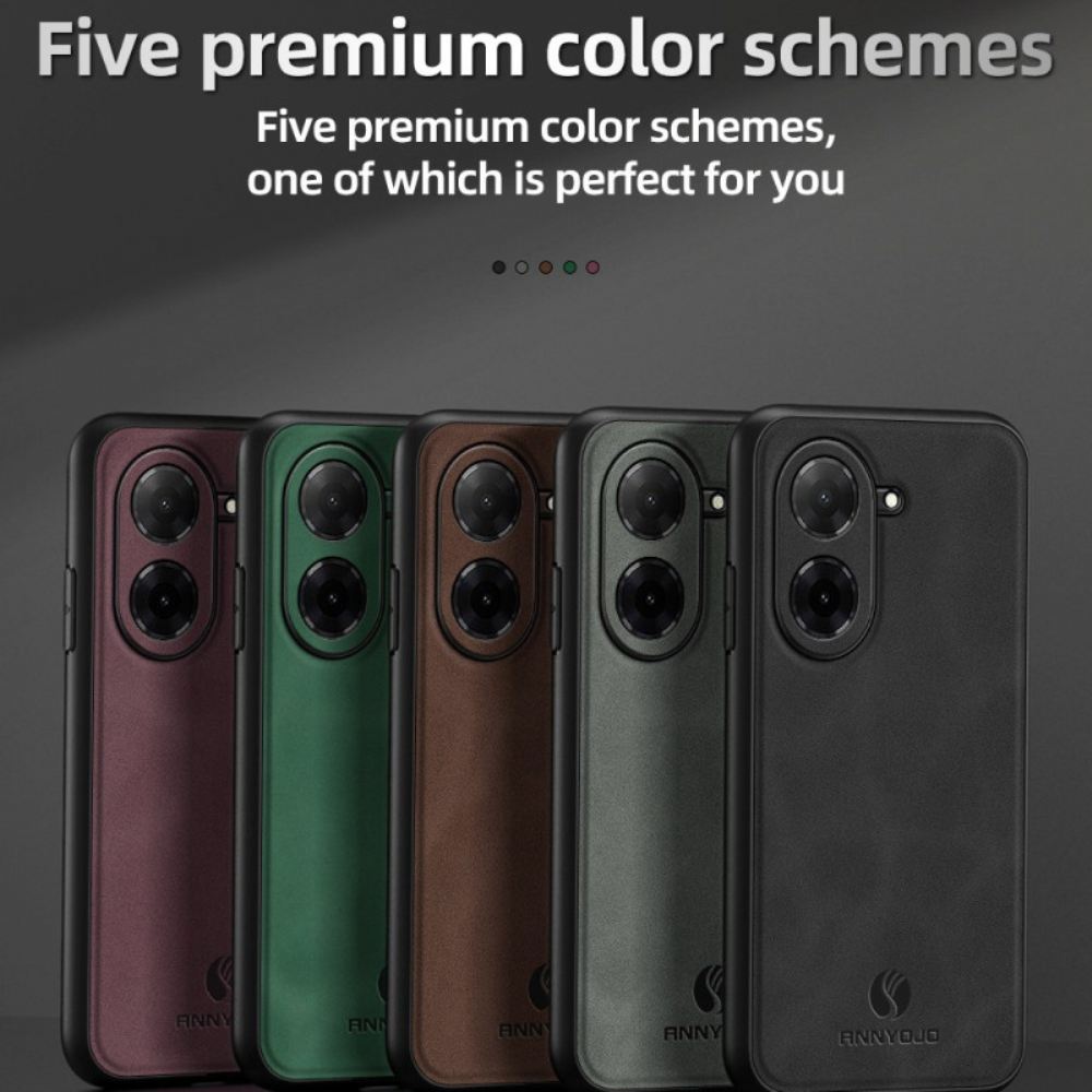 Kryt Poco C71 Kožený Efekt