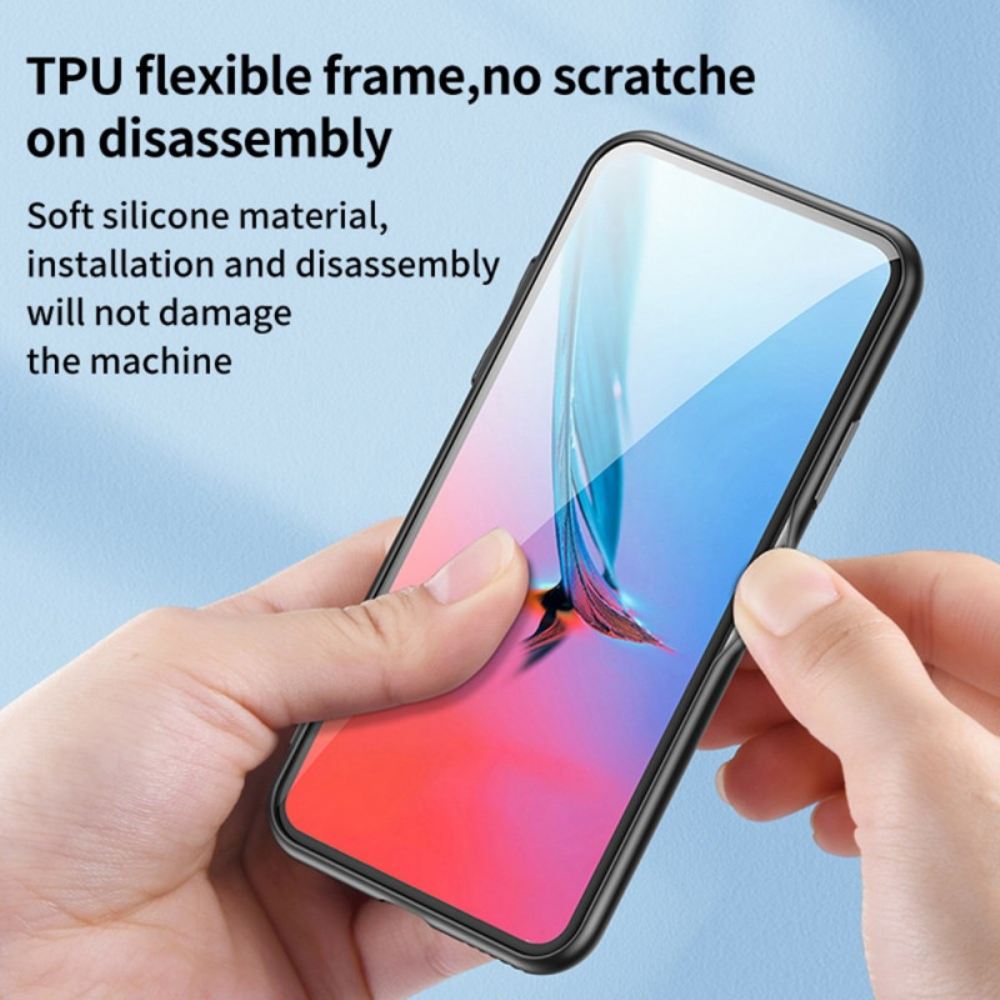 Kryt Poco C71 Kryty Na Mobil Tvrzené Sklo S Motýlím Vzorem