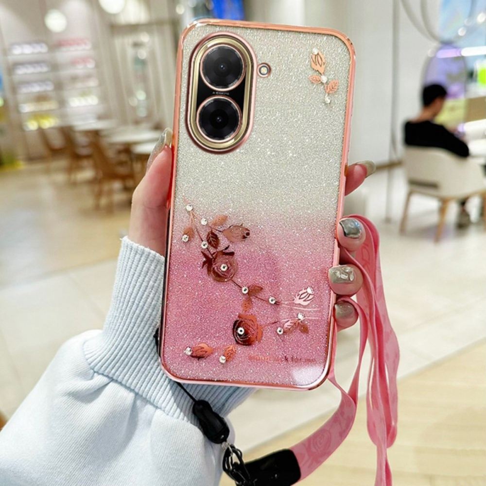 Kryt Poco C71 Květiny Kamínky A Řemínky Kadem