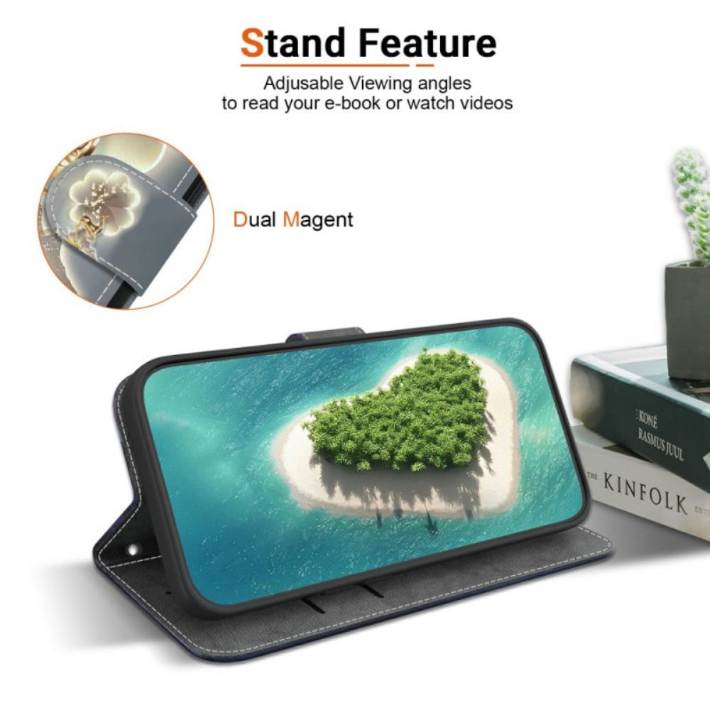 Peněženková Pouzdra Poco C71 Kryty Na Mobil Jelen Sika