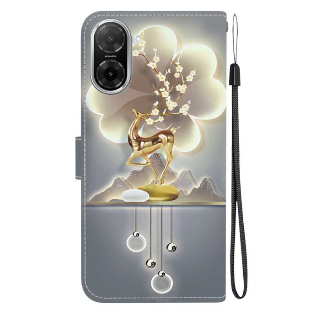 Peněženková Pouzdra Poco C71 Kryty Na Mobil Jelen Sika