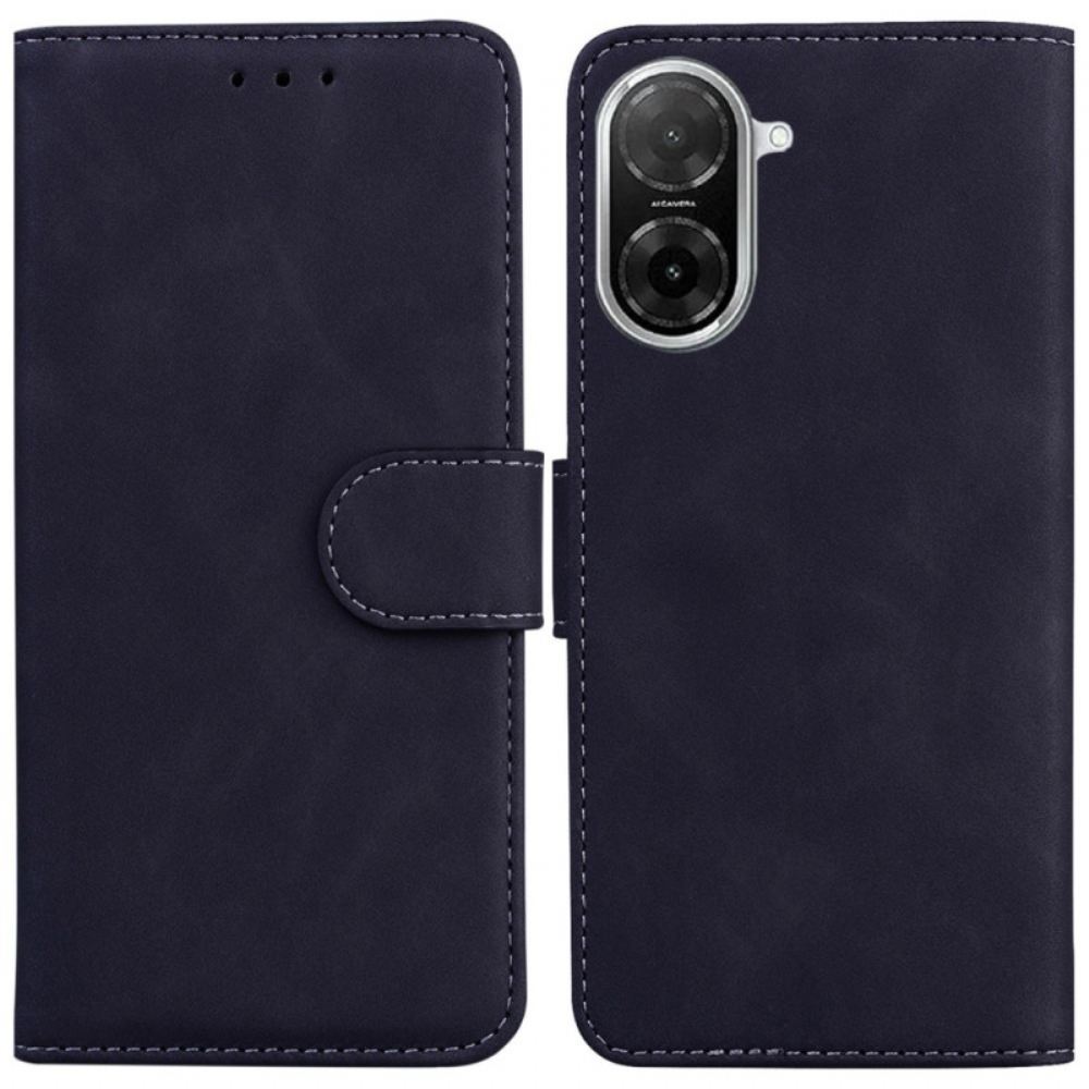 Peněženková Pouzdra Poco C71 Kryty Na Mobil Semišový Efekt