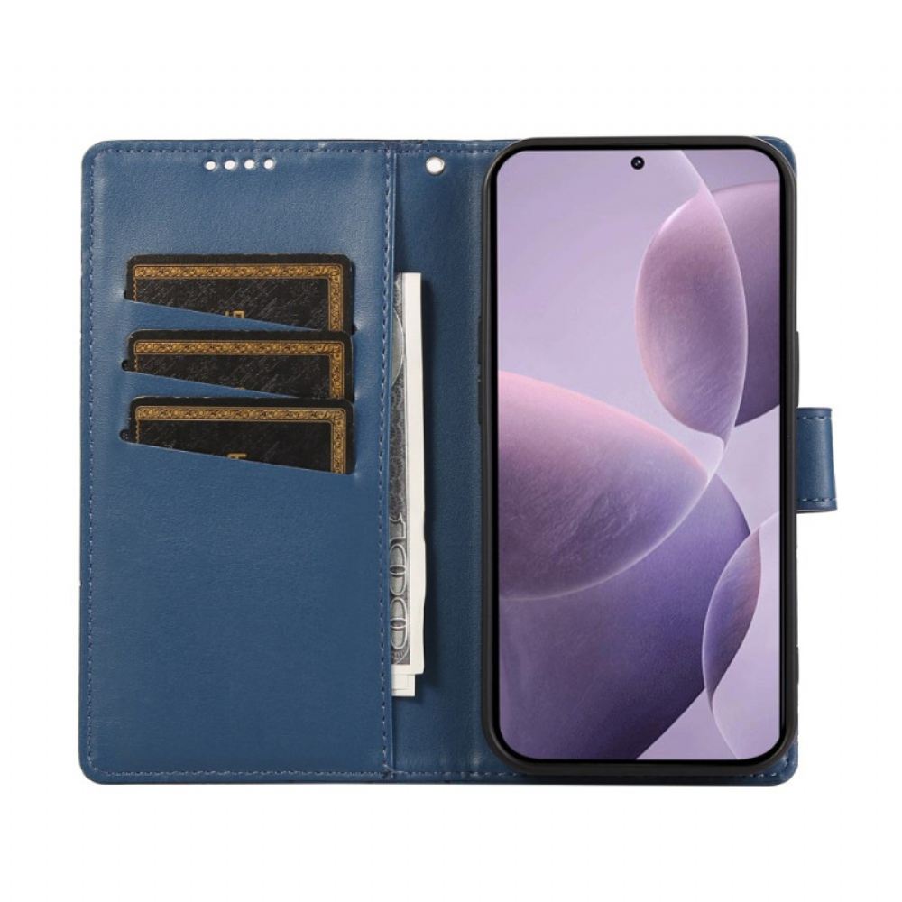 Peněženková Pouzdra Poco C71 Kryty Na Mobil Šňůry