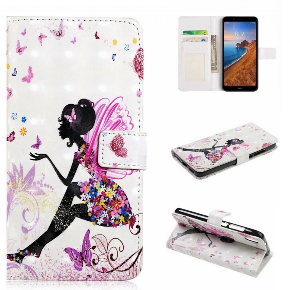 Flipové Pouzdro Na Xiaomi Redmi 7A Kouzelná Víla
