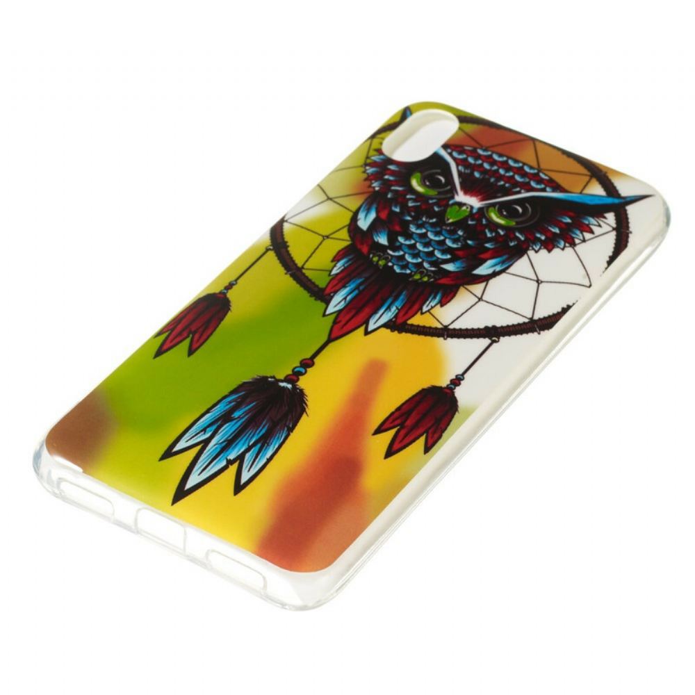 Kryt Na Xiaomi Redmi 7A Fluorescenční Lapač Snů Sovy