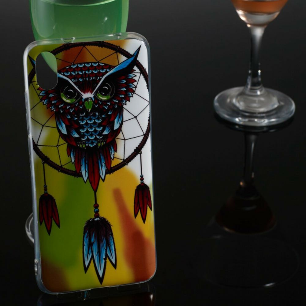 Kryt Na Xiaomi Redmi 7A Fluorescenční Lapač Snů Sovy