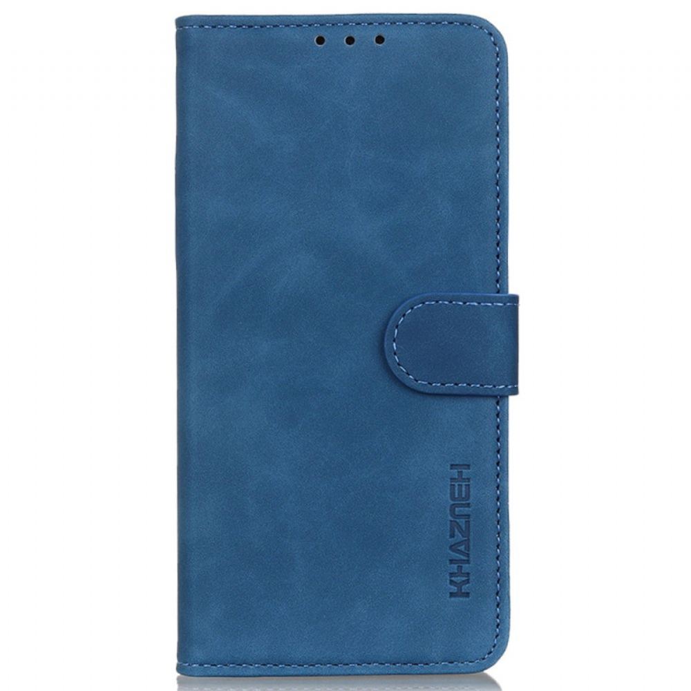 Kožený Kryt Na Xiaomi Redmi Note 13 Pro 5g Retro Umělá Kůže Khazneh
