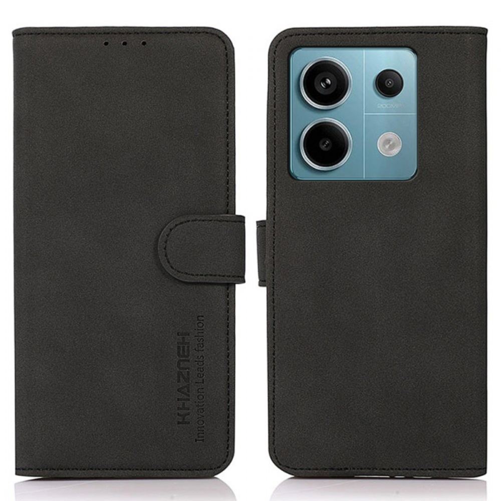 Kožený Kryt Na Xiaomi Redmi Note 13 Pro 5g Styl Khazneh Kůže