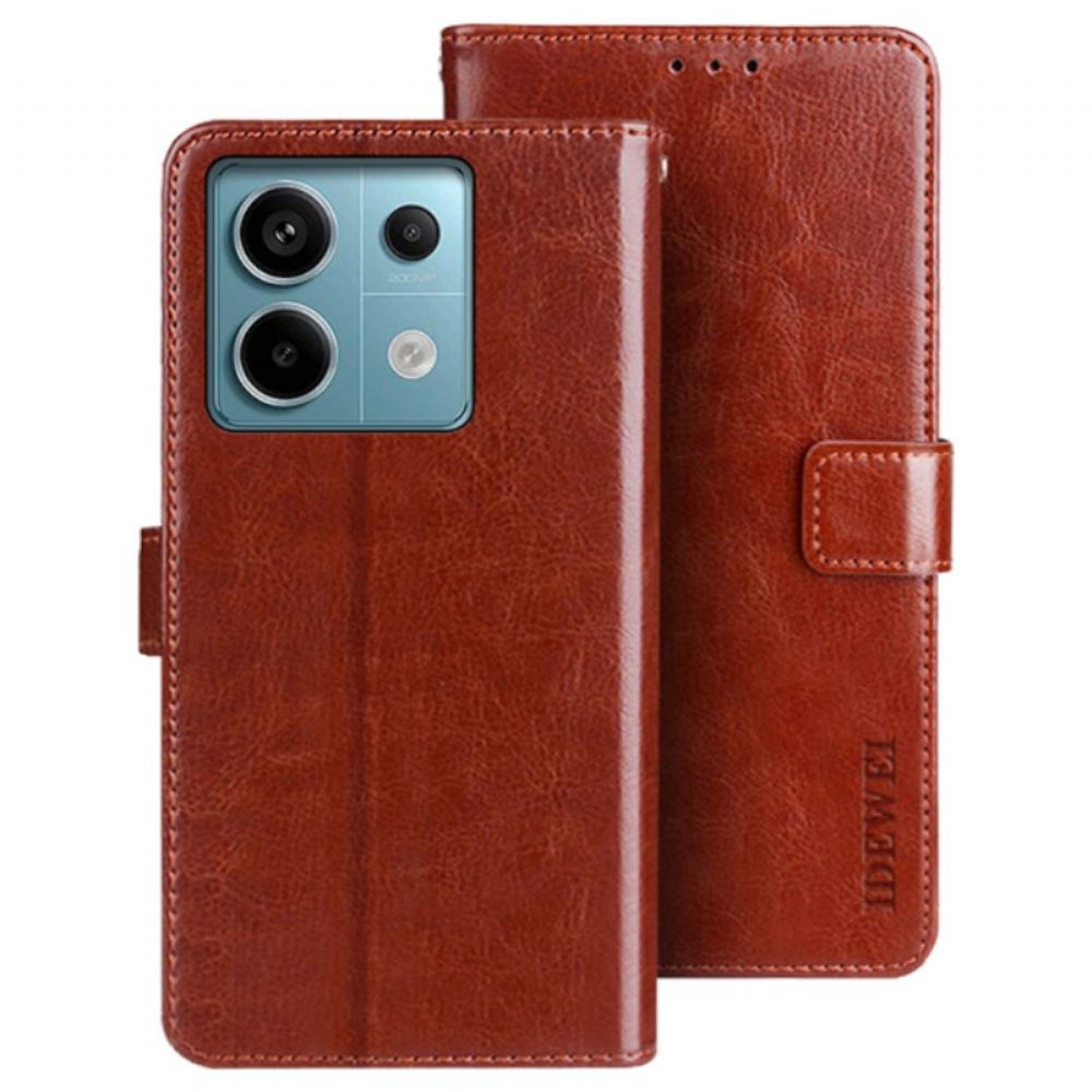 Kožený Kryt Xiaomi Redmi Note 13 Pro 5g Idewei