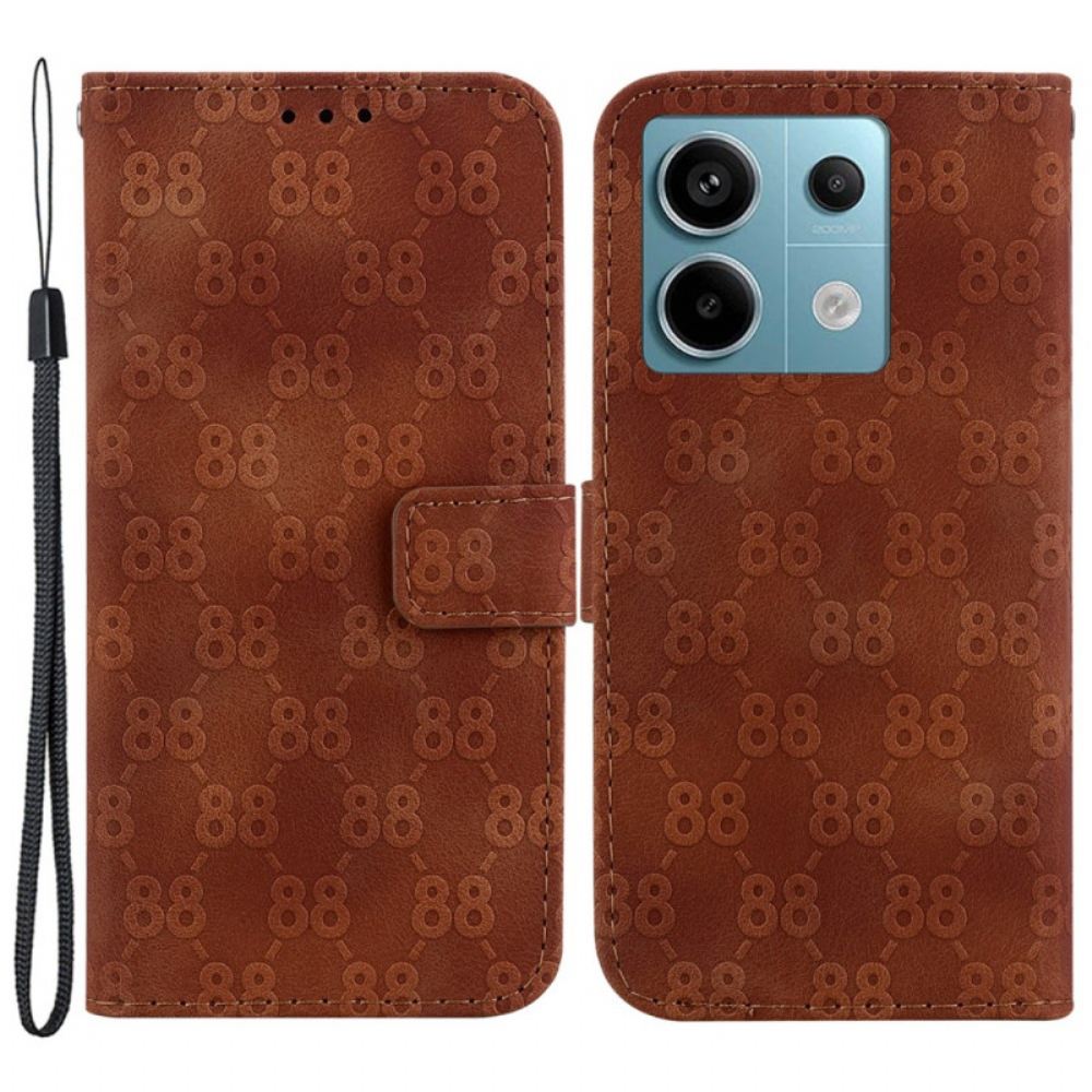 Kožený Kryt Xiaomi Redmi Note 13 Pro 5g Návrh 88