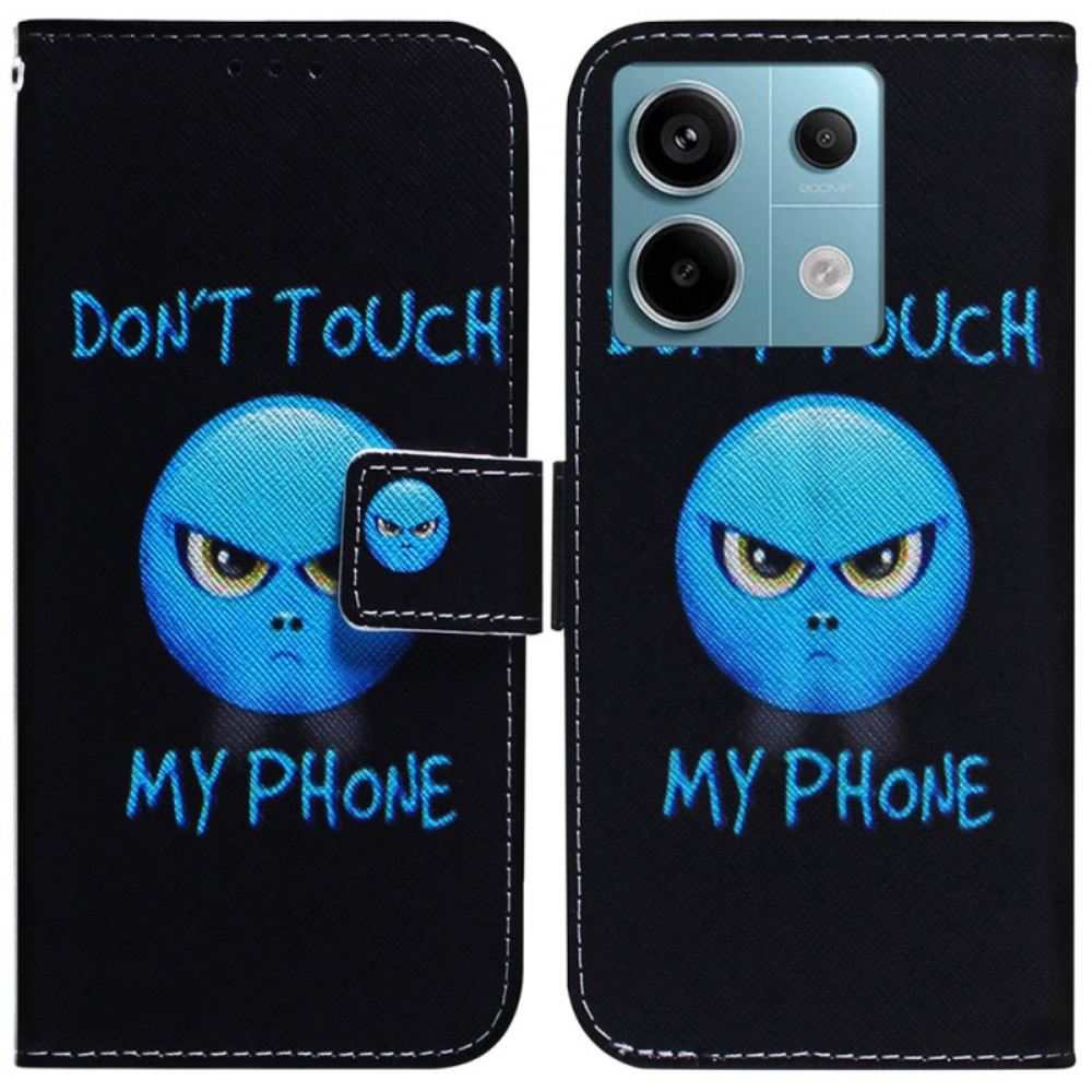 Kožený Kryt Xiaomi Redmi Note 13 Pro 5g Telefon Emoji