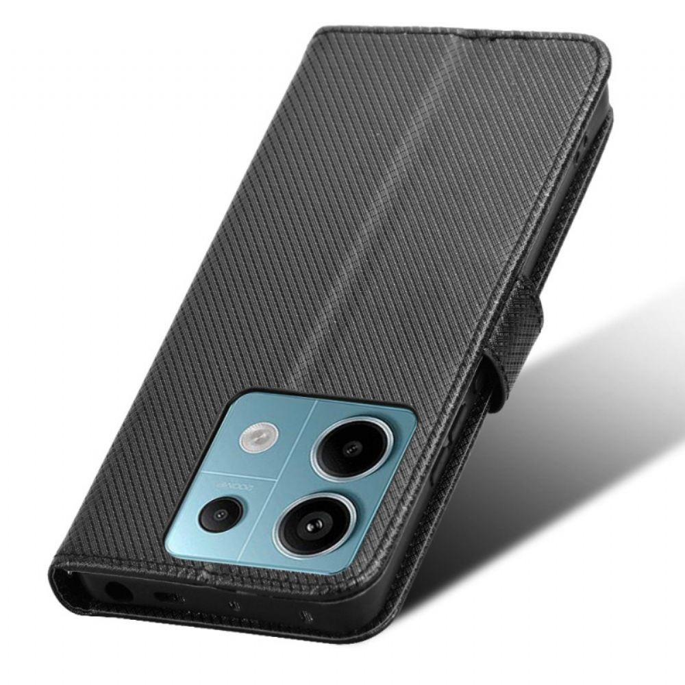 Kožený Kryt Xiaomi Redmi Note 13 Pro 5g Tečkovaný Pásek