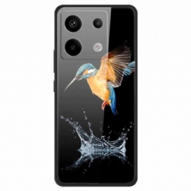 Kryt Na Xiaomi Redmi Note 13 Pro 5g Korunovaný Pták Z Tvrzeného Skla
