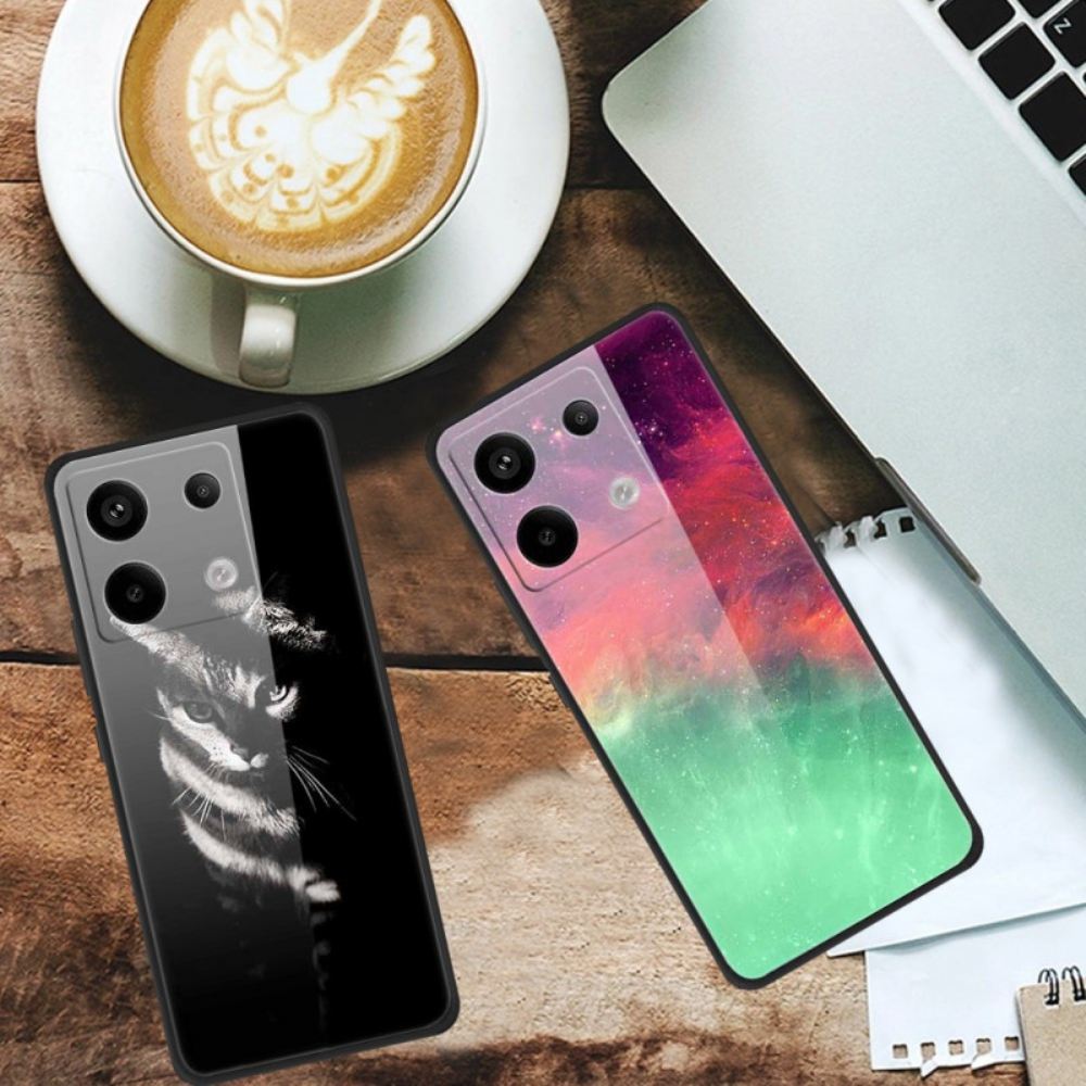 Kryt Na Xiaomi Redmi Note 13 Pro 5g Kytara Ledu A Ohně Z Tvrzeného Skla