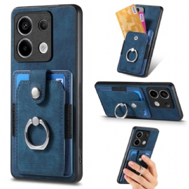 Kryt Xiaomi Redmi Note 13 Pro 5g Držitel Karty A Prstenu