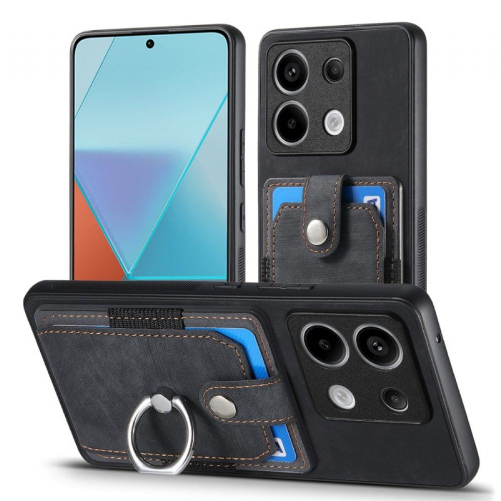 Kryt Xiaomi Redmi Note 13 Pro 5g Držitel Karty A Prstenu