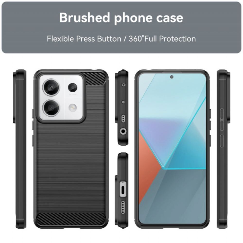 Kryt Xiaomi Redmi Note 13 Pro 5g Textura Uhlíkových Vláken