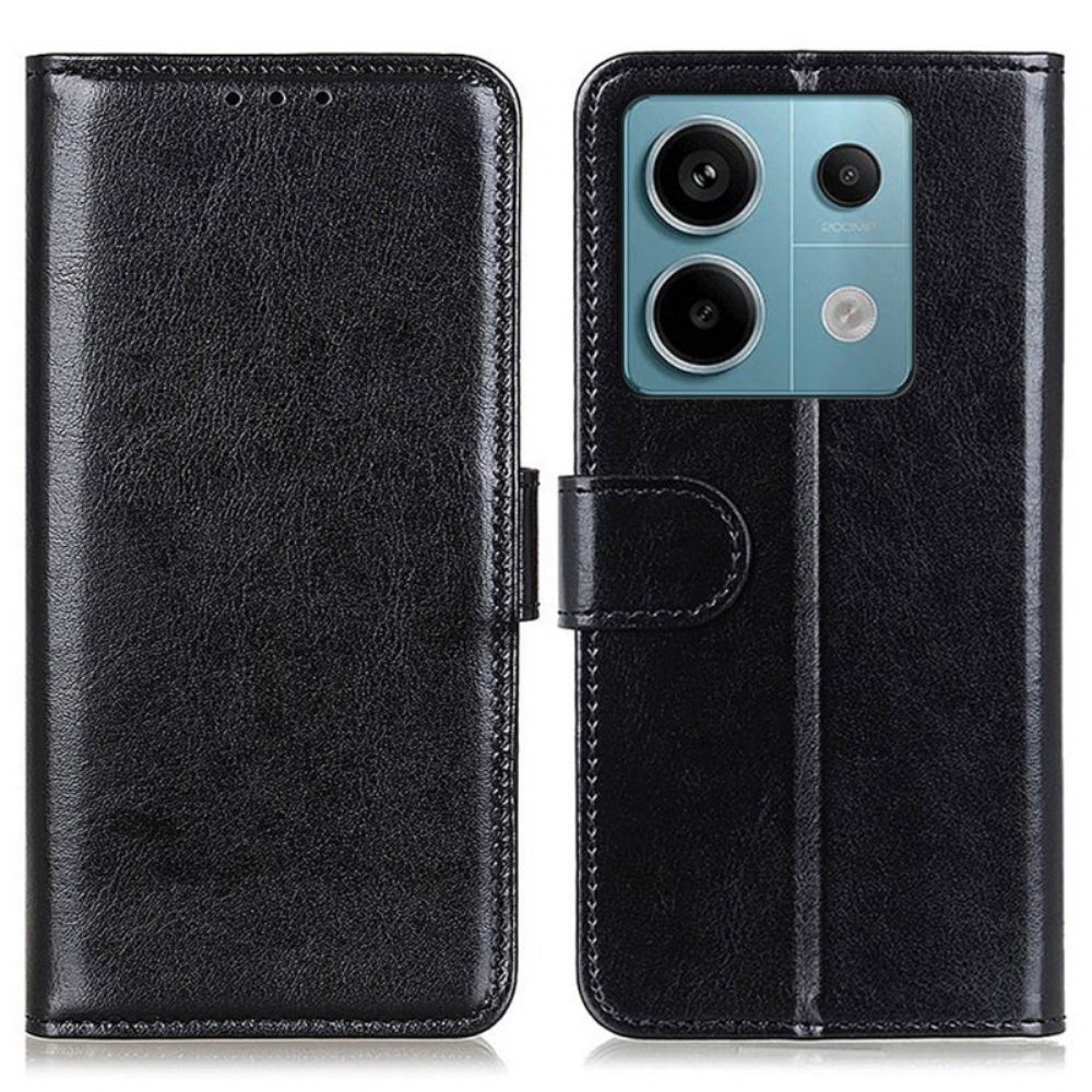 Peněženková Pouzdra Xiaomi Redmi Note 13 Pro 5g Kryty Na Mobil Imitace Lakované Kůže