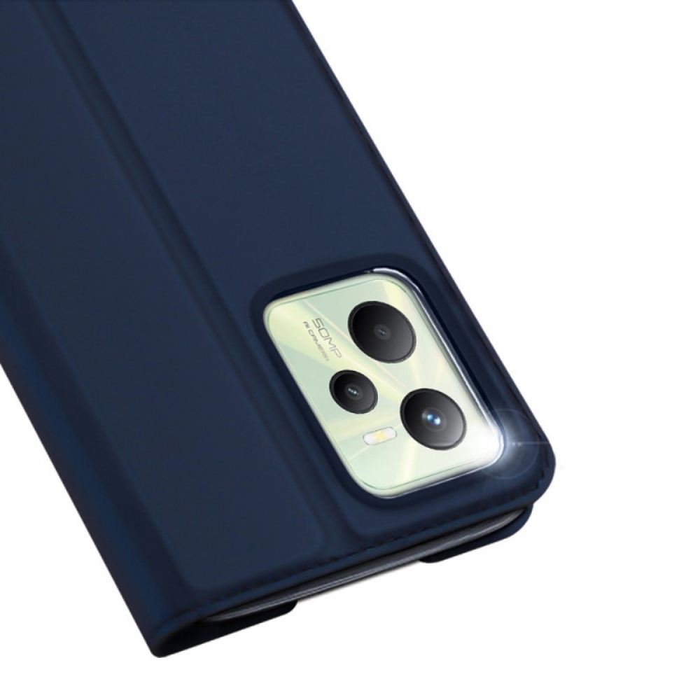 Kryty Na Mobil Na Realme C35 Flipové Pouzdro Skin Pro Dux Ducis