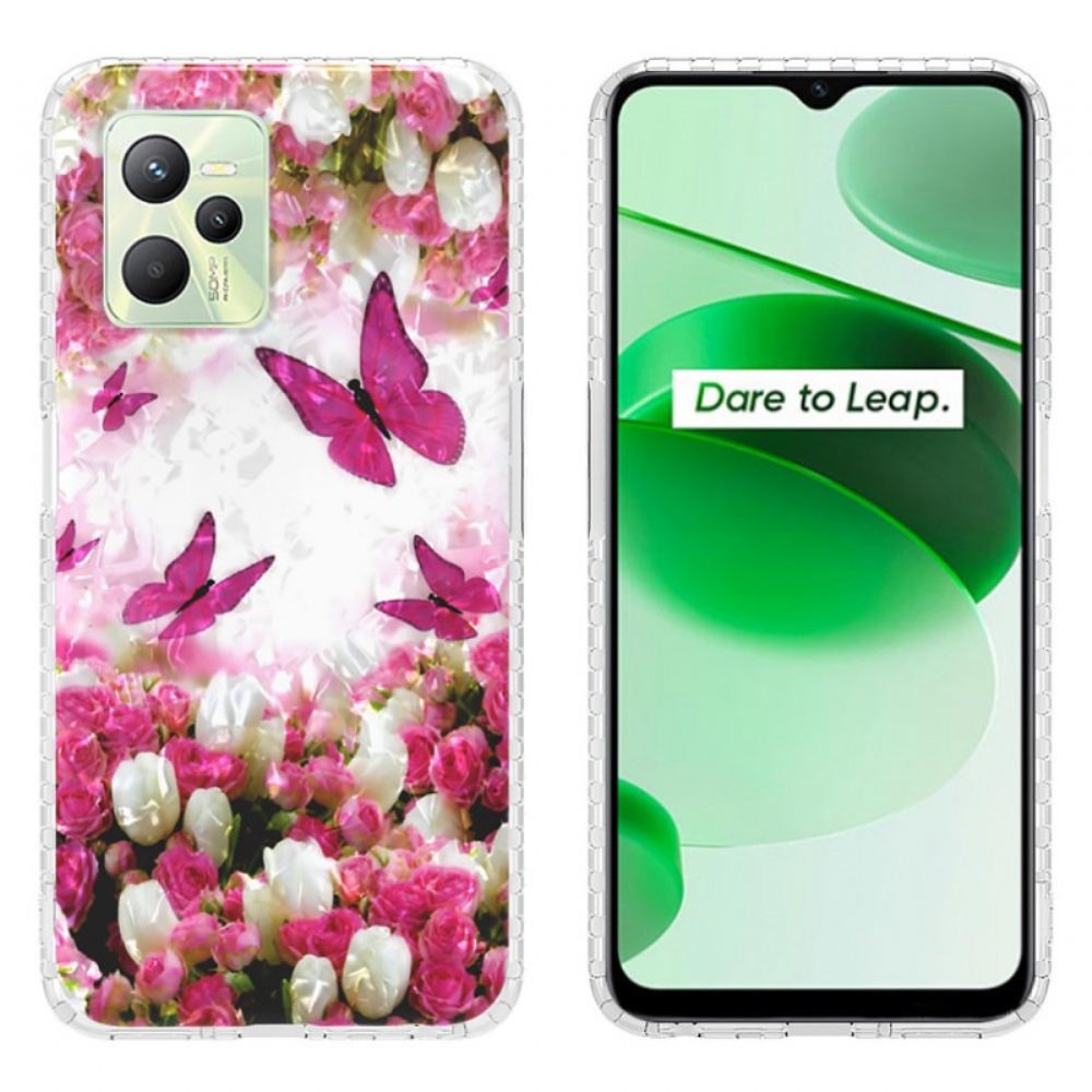 Kryty Na Mobil Na Realme C35 Styloví Motýli