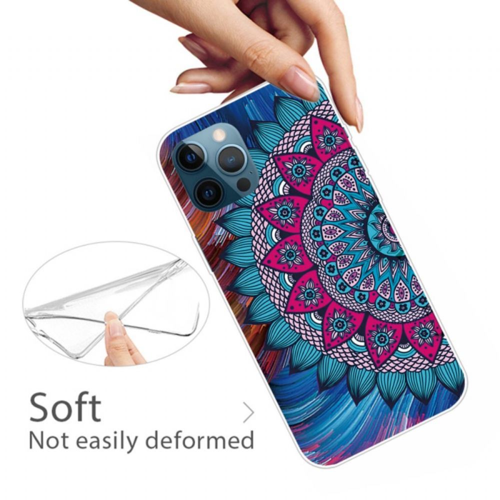 Kryt Na iPhone 14 Pro Barevná Mandala