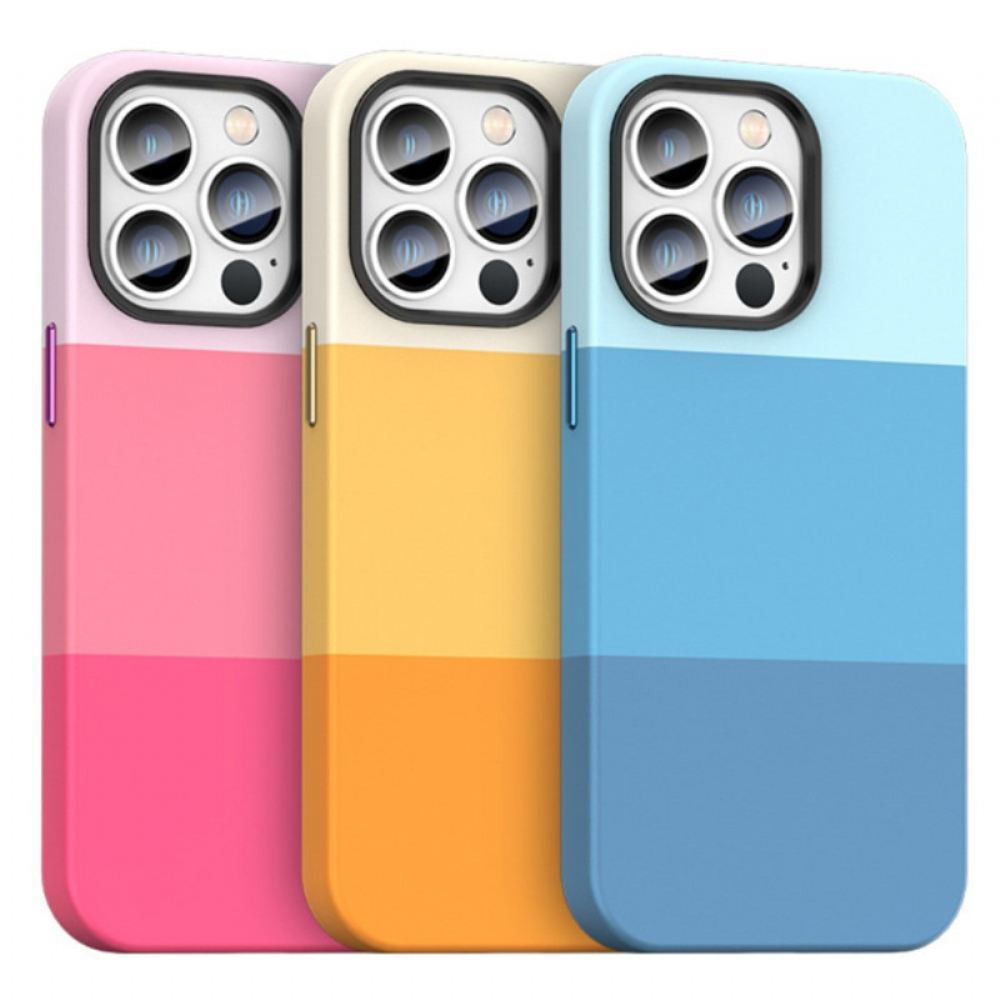 Kryt Na iPhone 14 Pro Barevné Pruhy