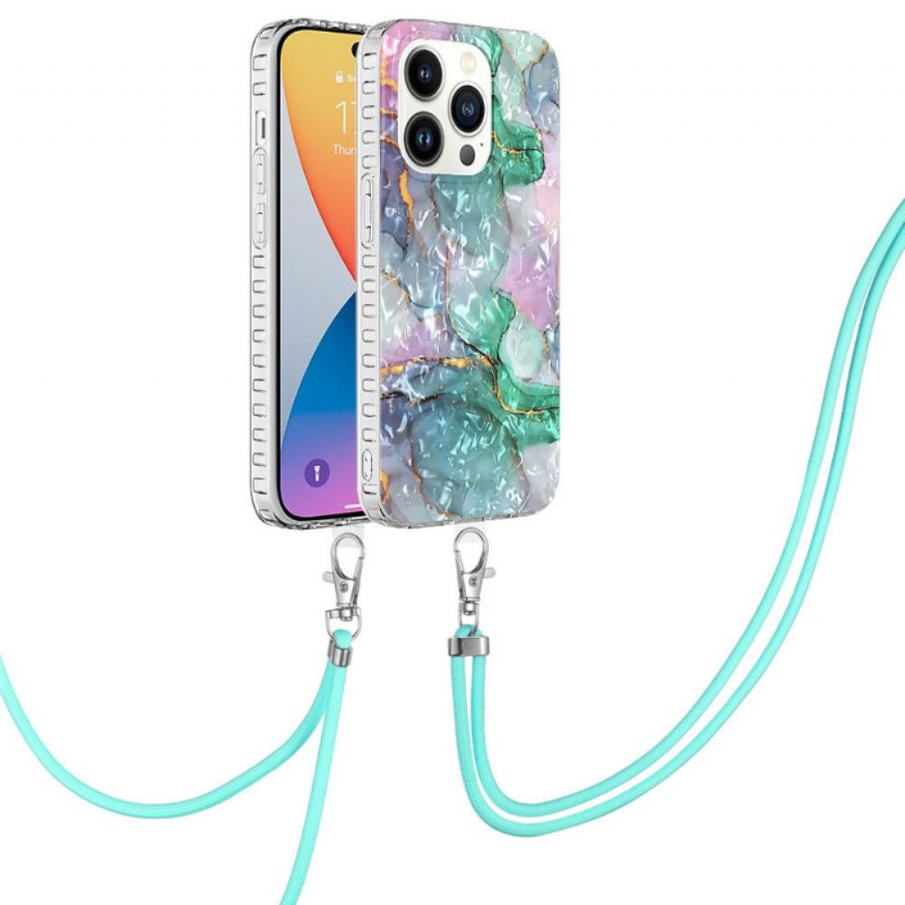 Kryt Na iPhone 14 Pro Na Lana Stylová Šňůrka