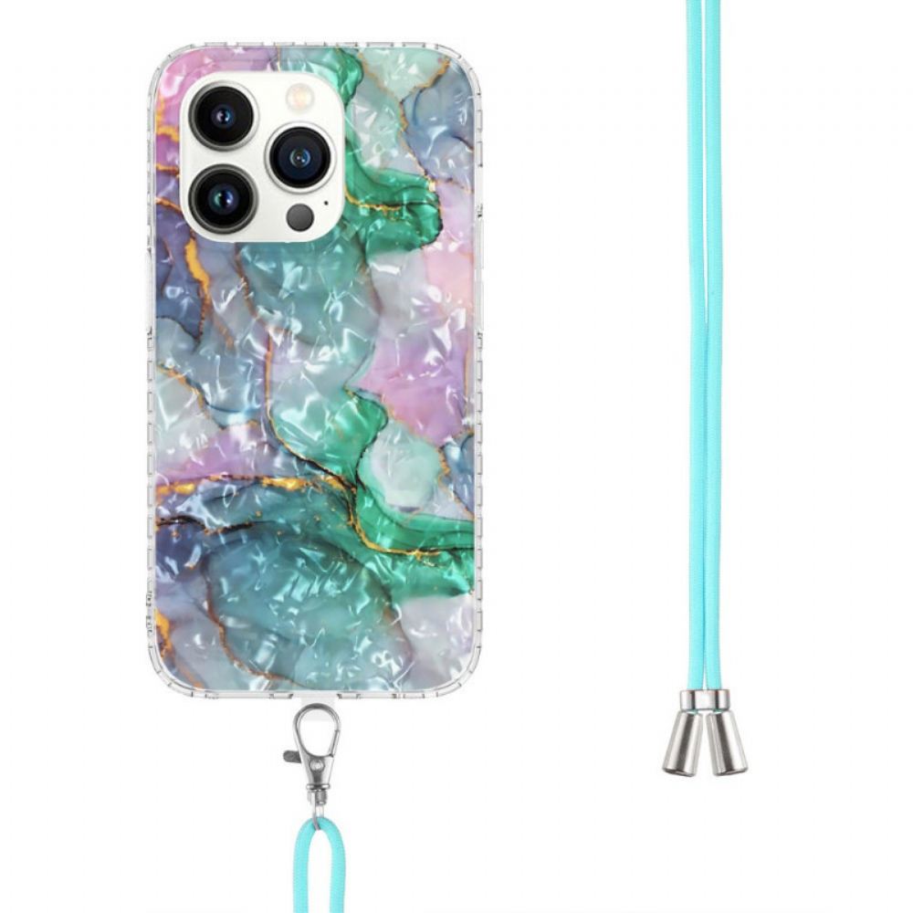 Kryt Na iPhone 14 Pro Na Lana Stylová Šňůrka