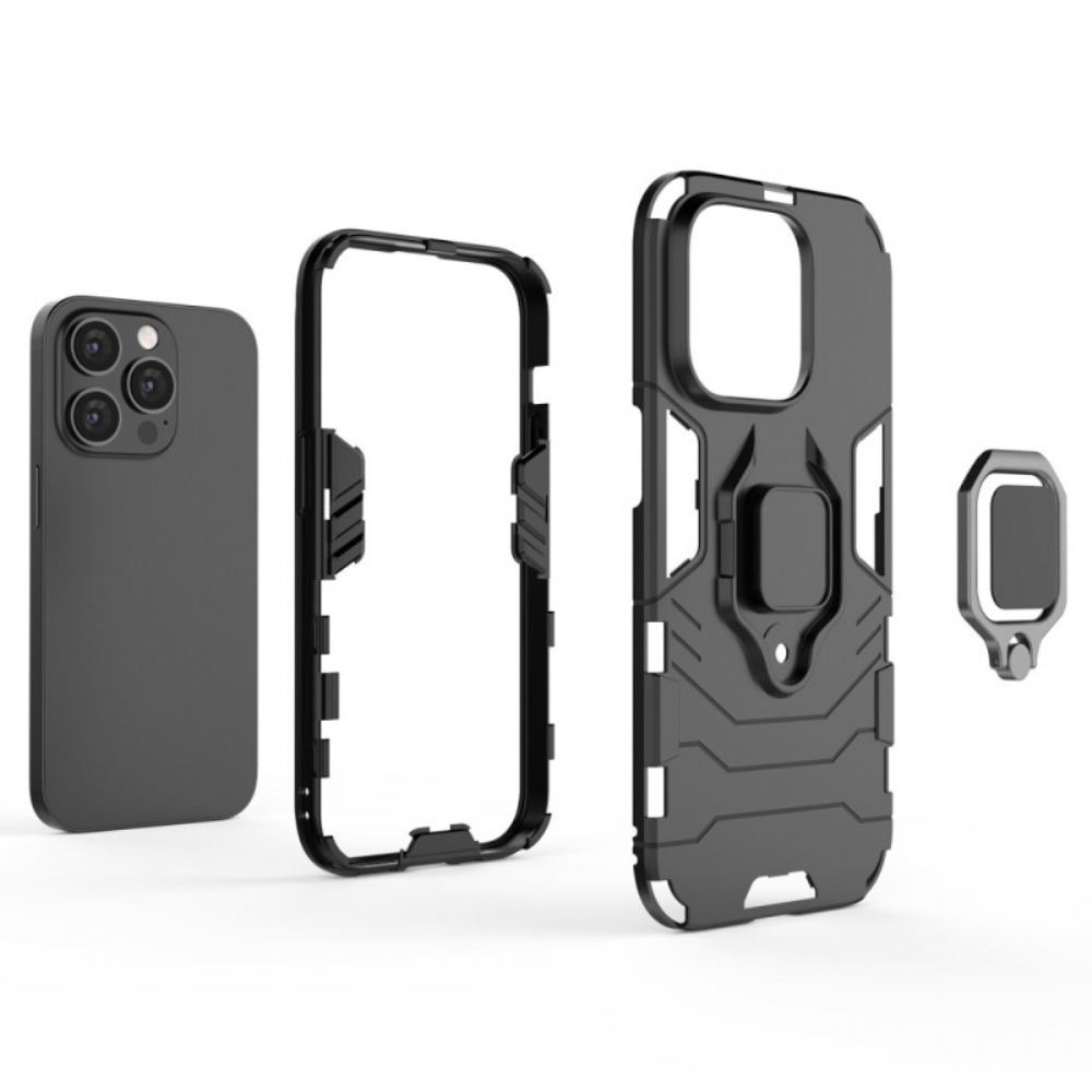 Kryt Na iPhone 14 Pro Odolný Vůči Prstenu