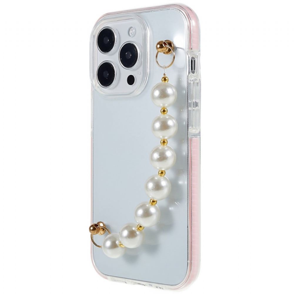Kryt Na iPhone 14 Pro Silikonový Pásek