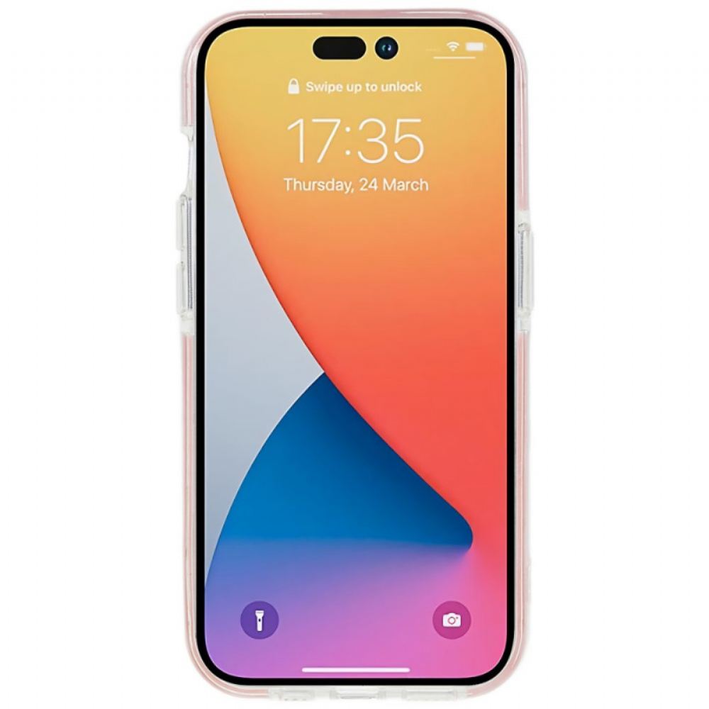 Kryt Na iPhone 14 Pro Silikonový Pásek