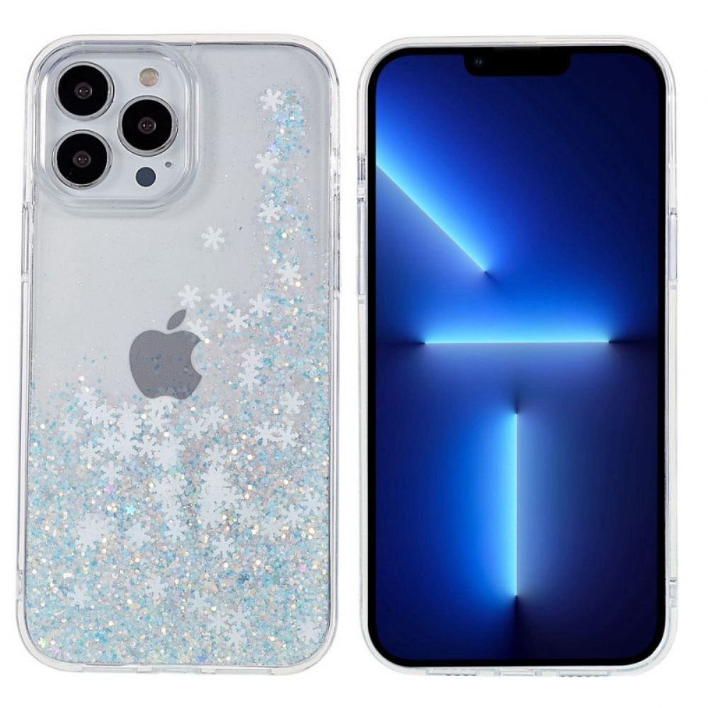 Kryt Na iPhone 14 Pro Třpytivé Vločky