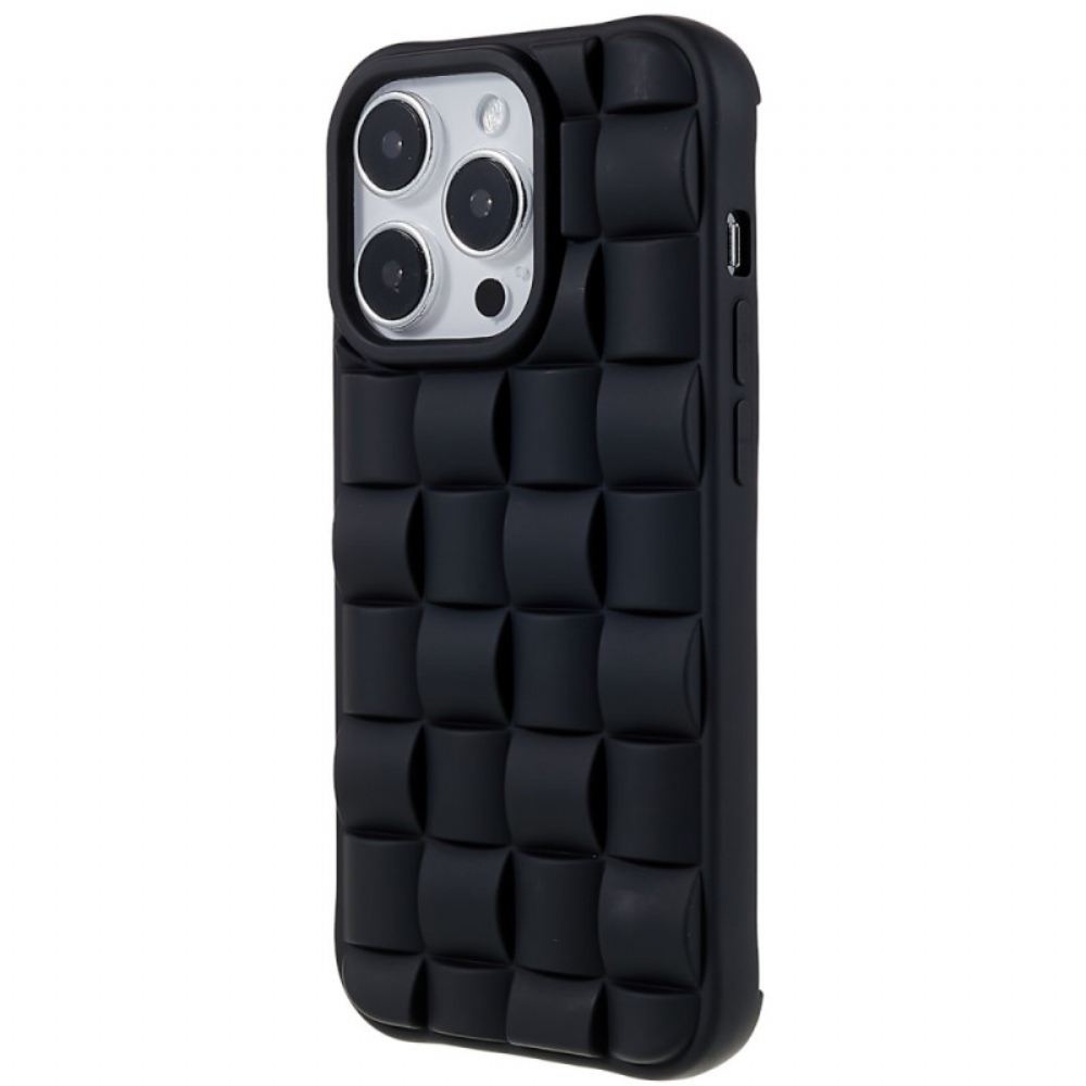 Kryty Na Mobil Na iPhone 14 Pro Prošívaný Styl