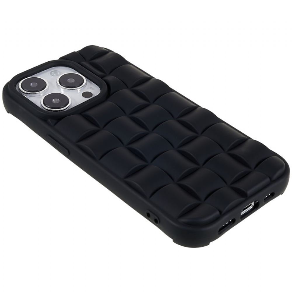 Kryty Na Mobil Na iPhone 14 Pro Prošívaný Styl