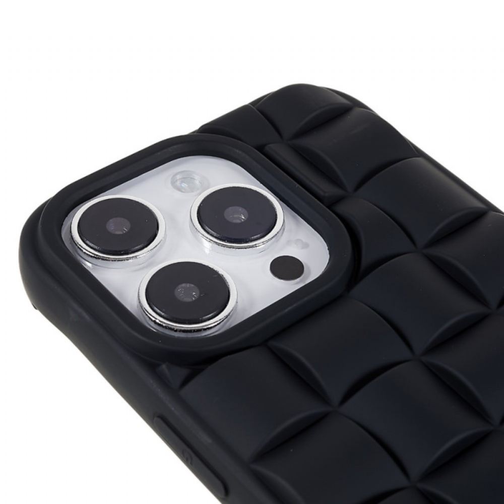 Kryty Na Mobil Na iPhone 14 Pro Prošívaný Styl