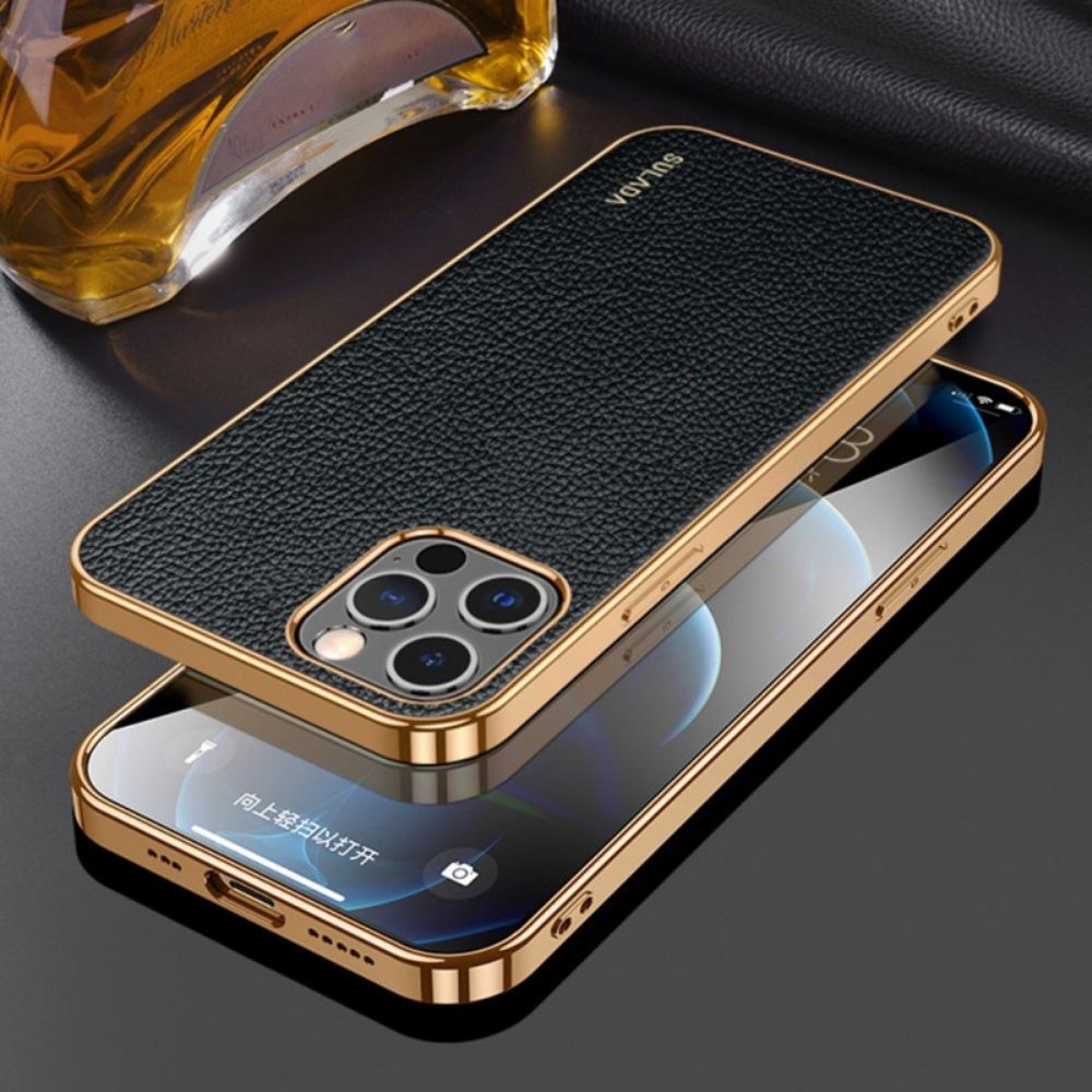 Kryty Na Mobil Na iPhone 14 Pro Styl Kůže Sulada