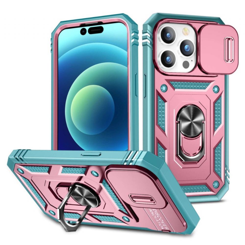 Kryty Na Mobil Na iPhone 14 Pro Ultraodolná Multifunkční Dvoubarevná