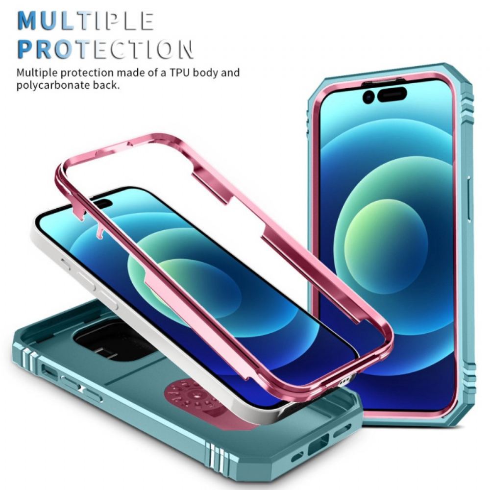 Kryty Na Mobil Na iPhone 14 Pro Ultraodolná Multifunkční Dvoubarevná