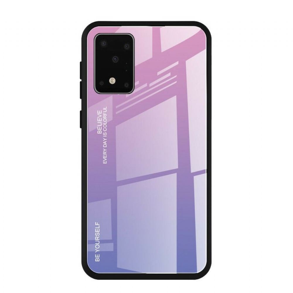 Kryt Na Samsung Galaxy S20 Plus / S20 Plus 5G Tvrzené Sklo Buď Sám Sebou