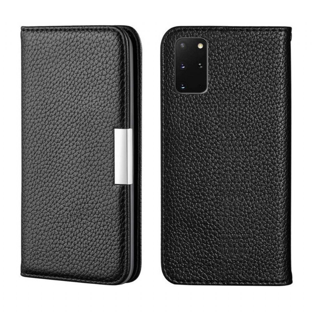 Kryty Na Mobil Na Samsung Galaxy S20 Plus / S20 Plus 5G Flipové Pouzdro Umělá Kůže Litchi Ultra Chic