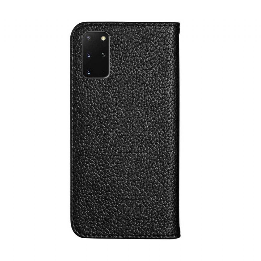 Kryty Na Mobil Na Samsung Galaxy S20 Plus / S20 Plus 5G Flipové Pouzdro Umělá Kůže Litchi Ultra Chic