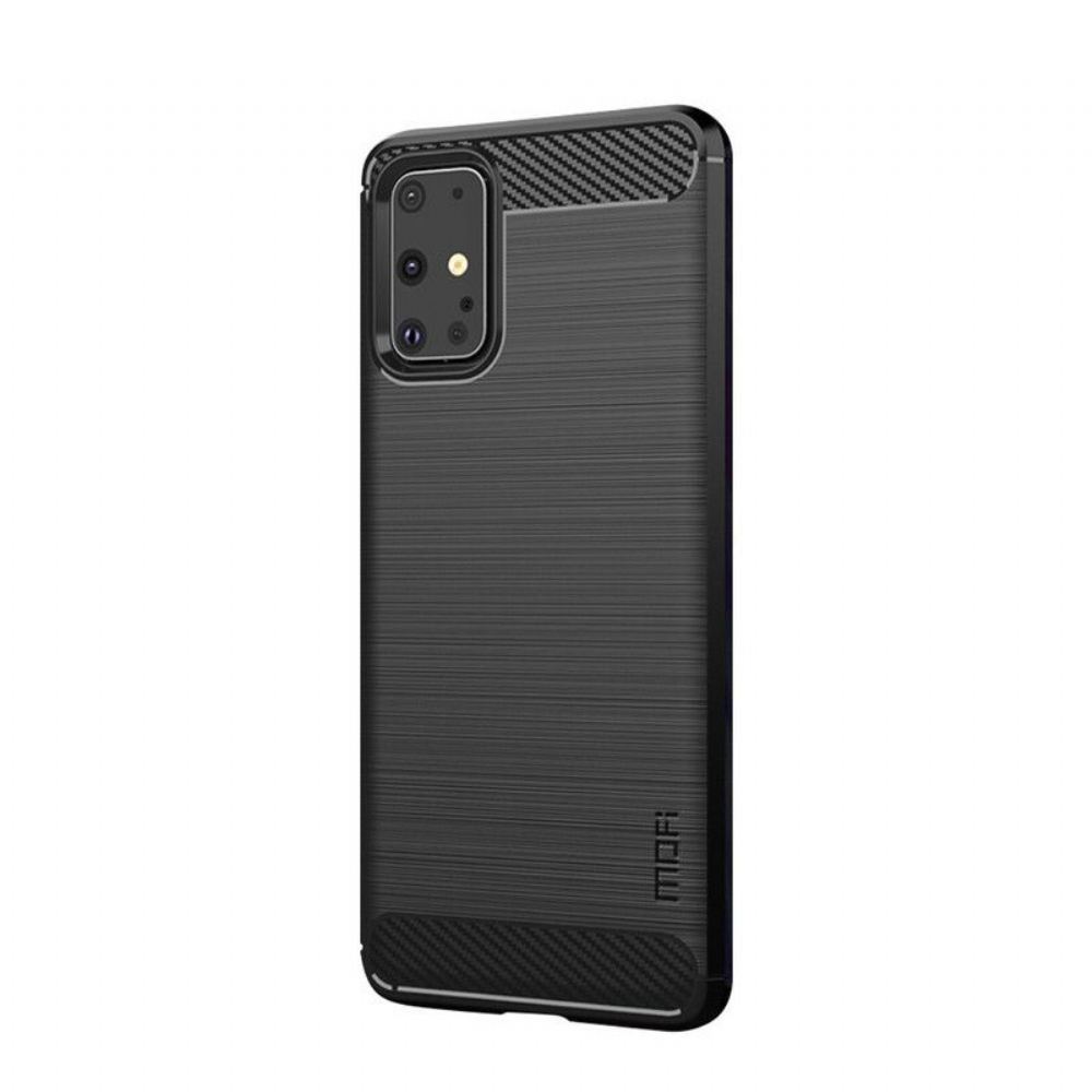 Kryty Na Mobil Na Samsung Galaxy S20 Plus / S20 Plus 5G Mofi Kartáčované Uhlíkové Vlákno